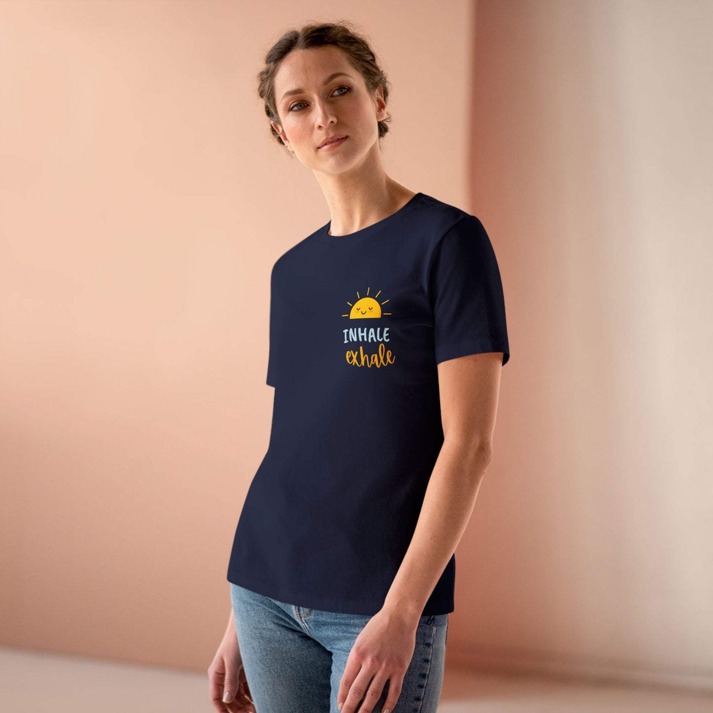 Inhale Exhale - Women's short sleeve T-shirt