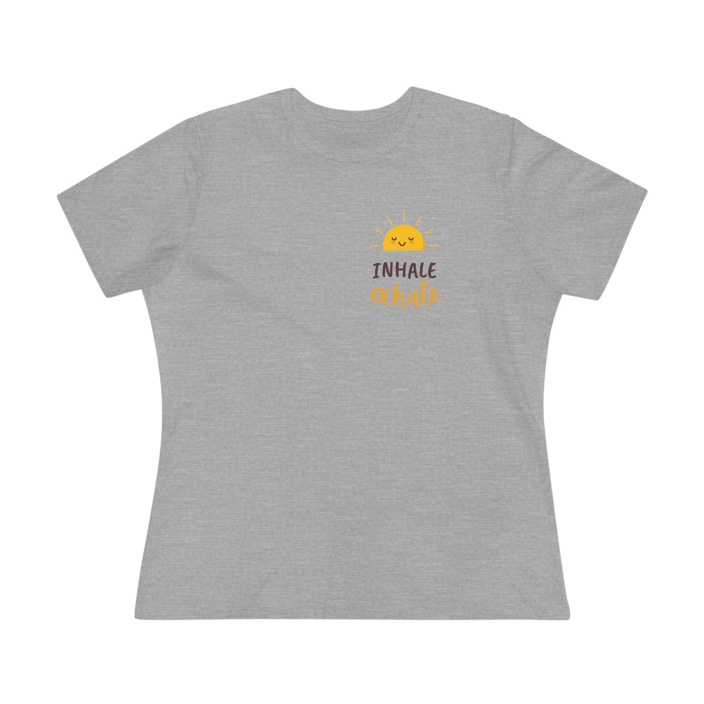 Inhale Exhale - Women's short sleeve T-shirt