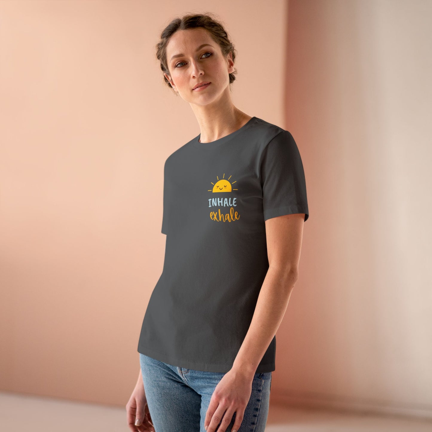 Inhale Exhale - Women's short sleeve T-shirt