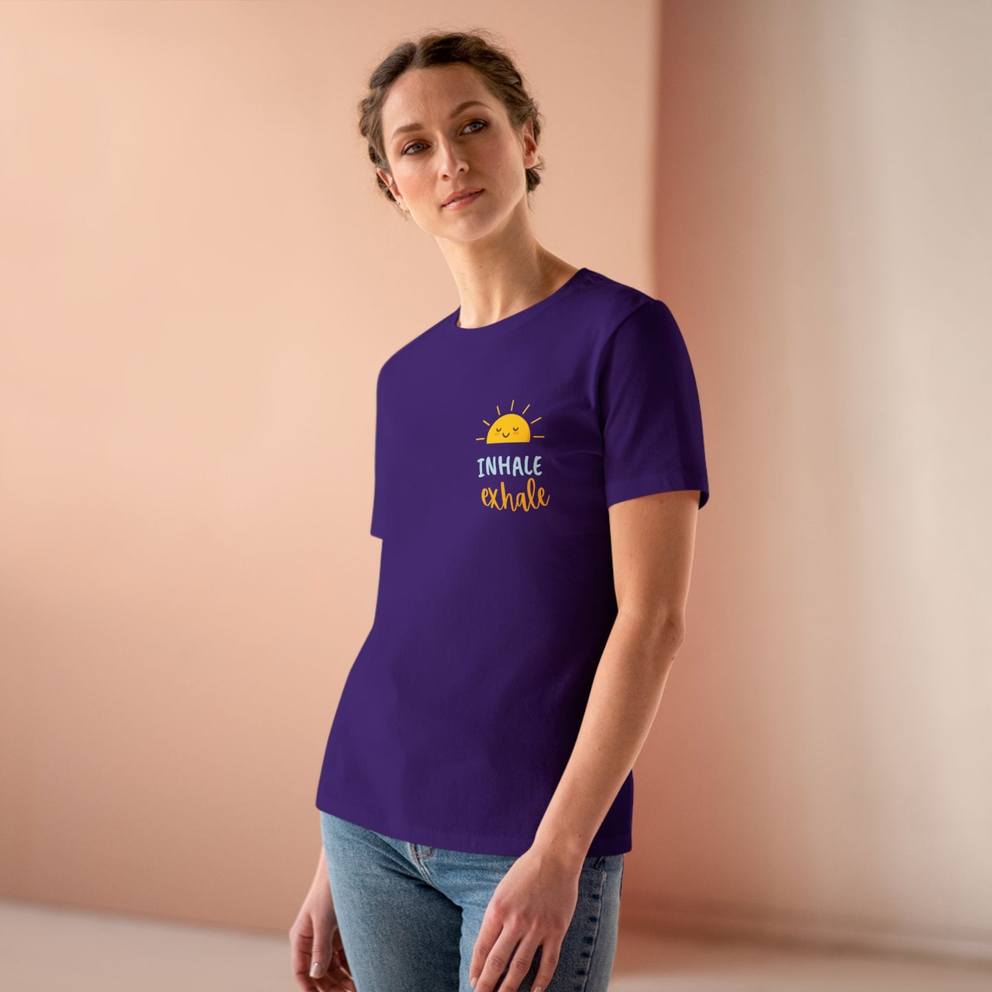 Inhale Exhale - Women's short sleeve T-shirt