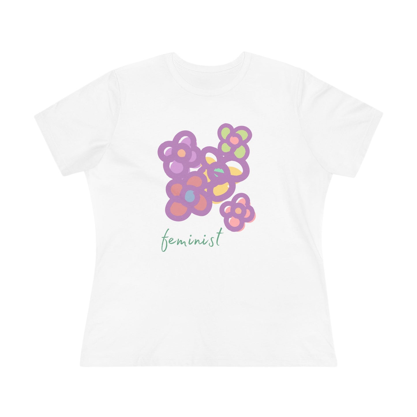 Floral Feminist - Women's T-shirt