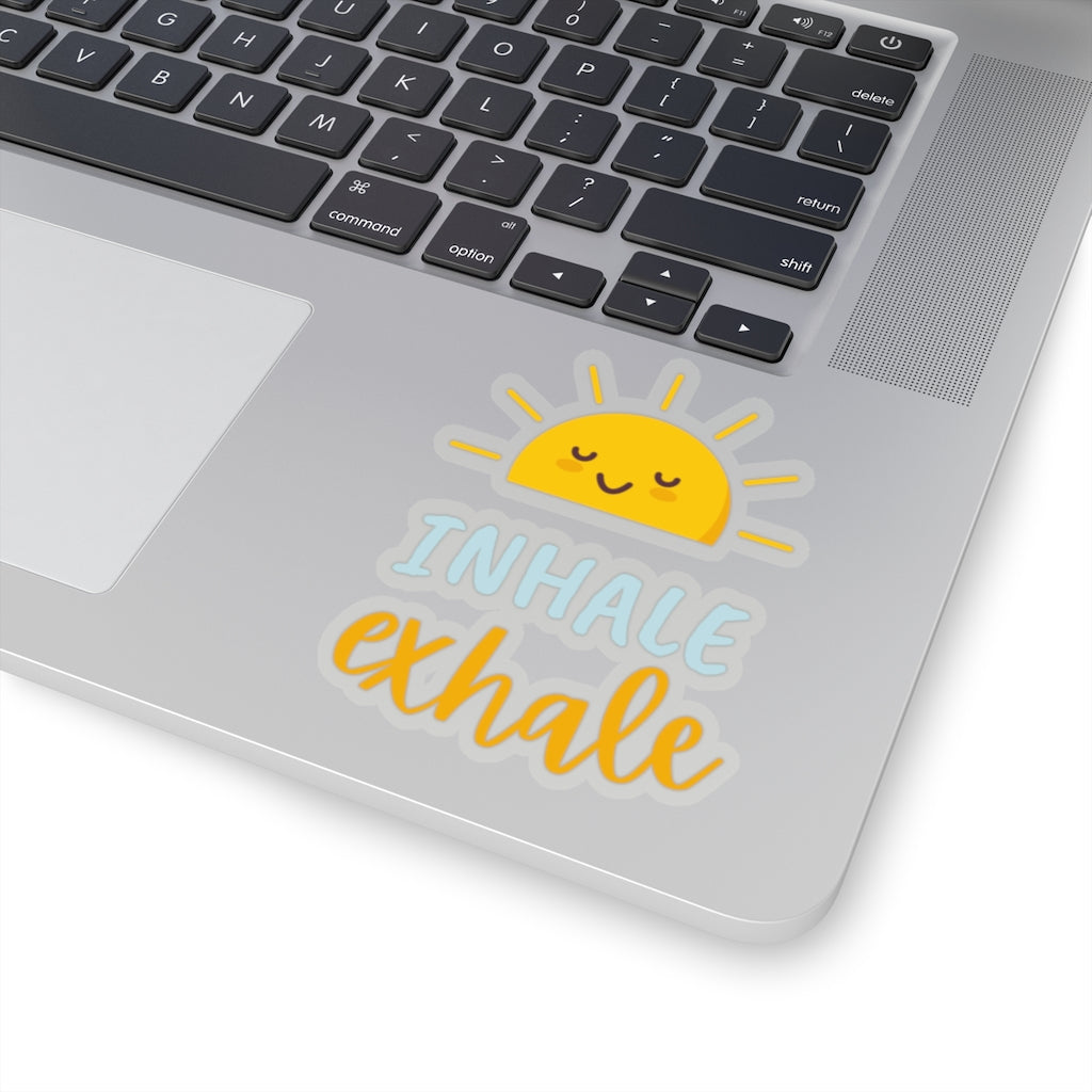 Inhale Exhale - Kiss-Cut Sticker