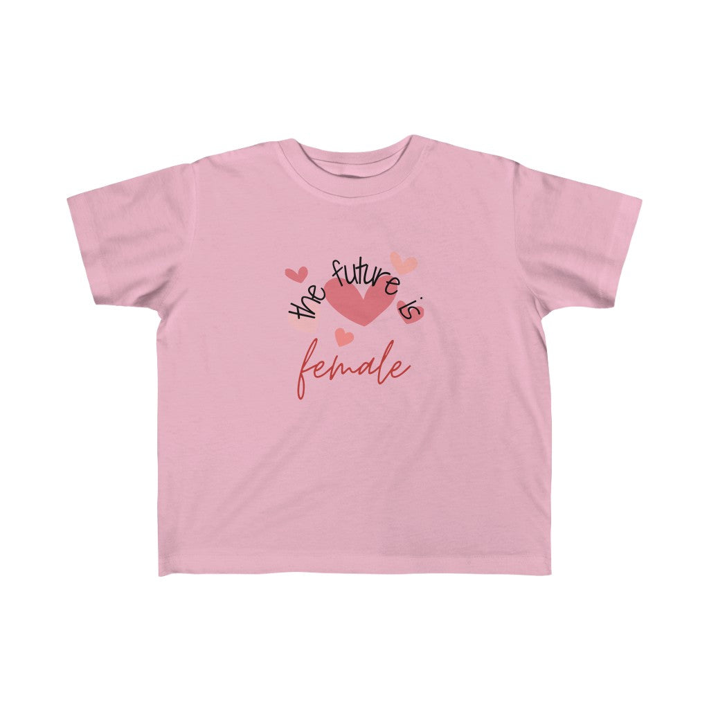 The Future is Female - Hearts Toddler T-shirt