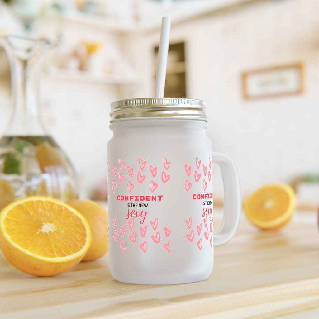 Confident is the New Sexy - Mason Jar