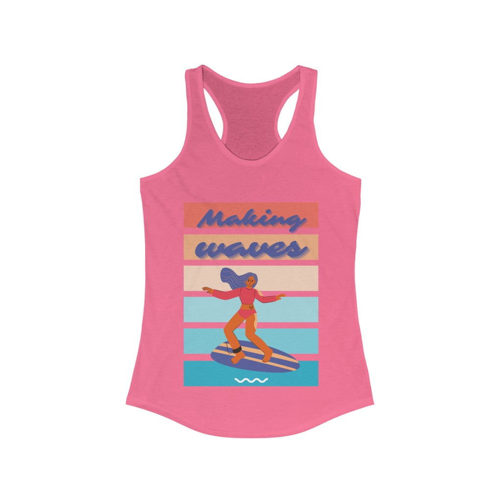 Making Waves - Women's racerback tank