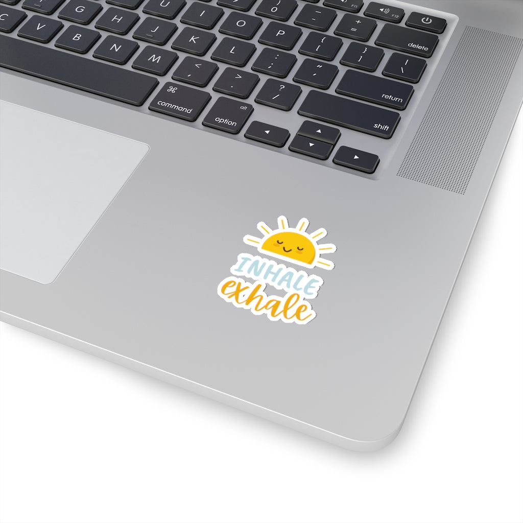 Inhale Exhale - Kiss-Cut Sticker