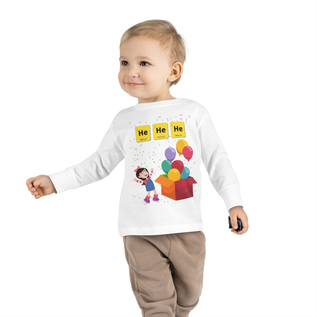 HeHeHe - Toddler Long Sleeve T-shirt