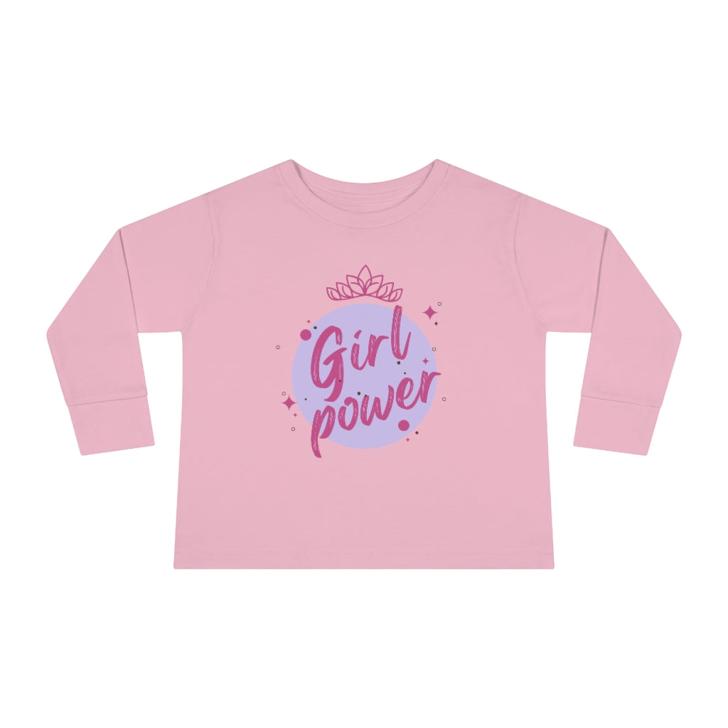 Girl Power - Toddler Long Sleeve T-shirt
