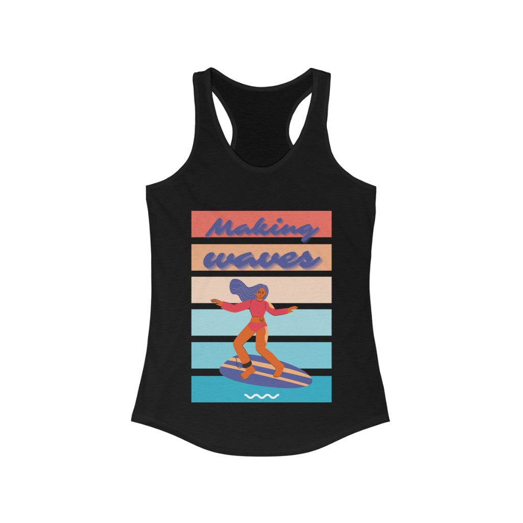 Making Waves - Women's racerback tank