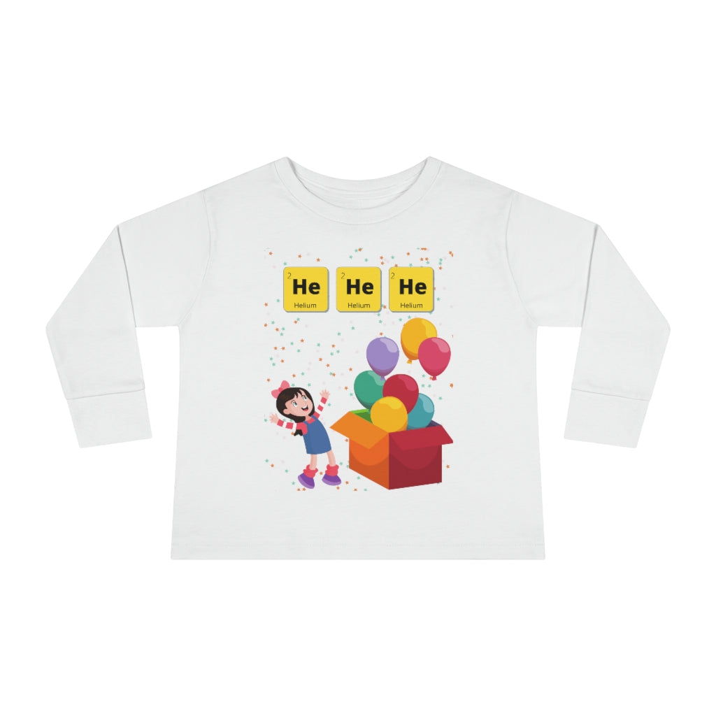HeHeHe - Toddler Long Sleeve T-shirt