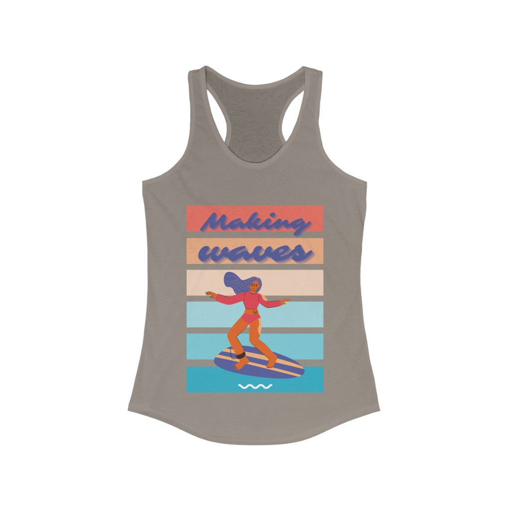 Making Waves - Women's racerback tank