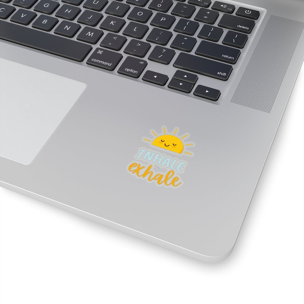 Inhale Exhale - Kiss-Cut Sticker