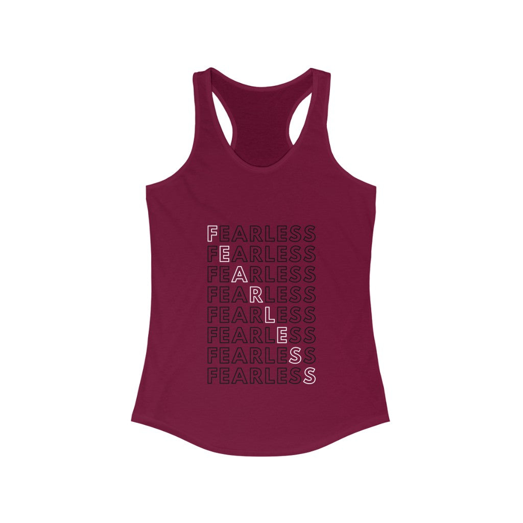 Fearless - Women's racerback tank