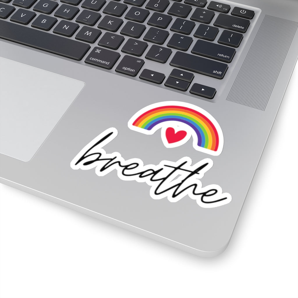 Breathe - Kiss-Cut Sticker
