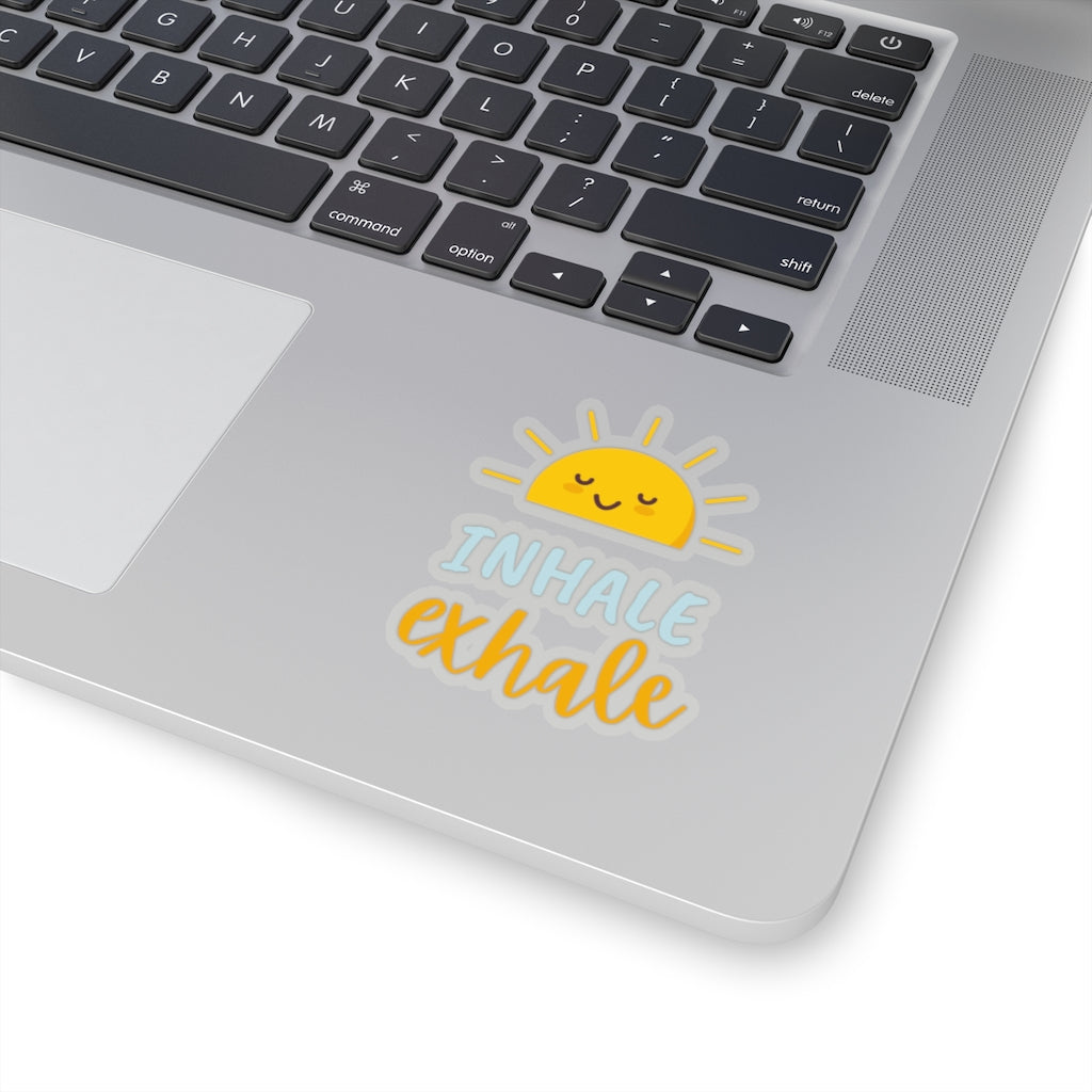Inhale Exhale - Kiss-Cut Sticker