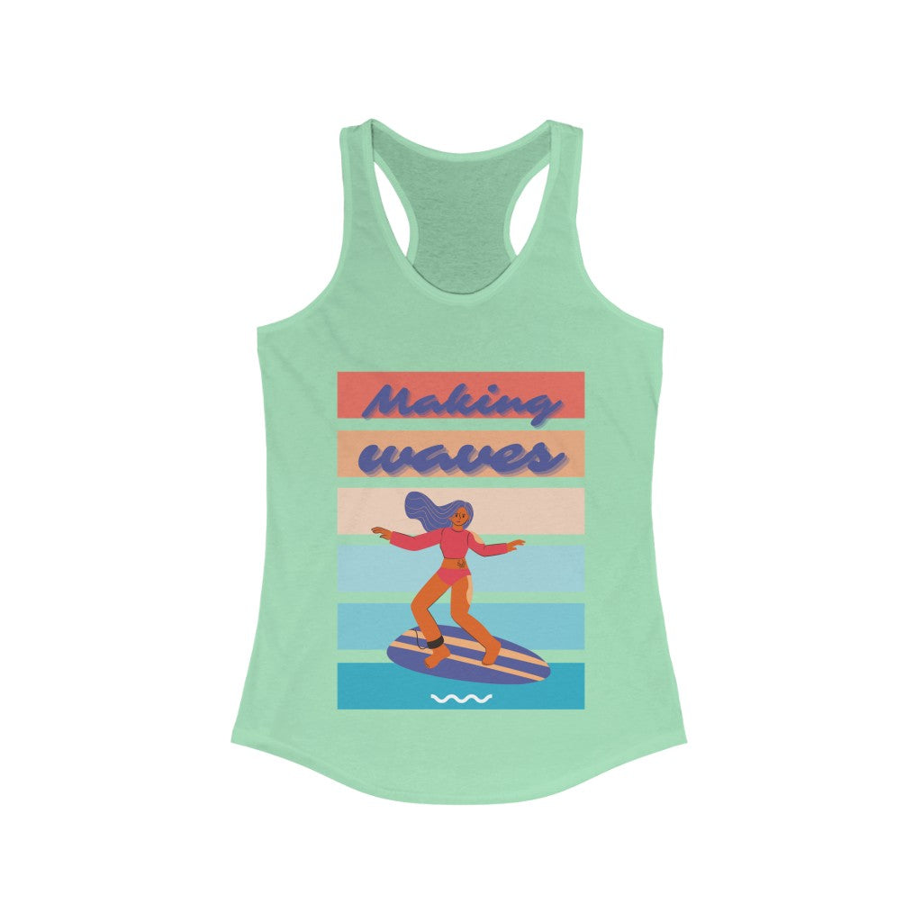 Making Waves - Women's racerback tank