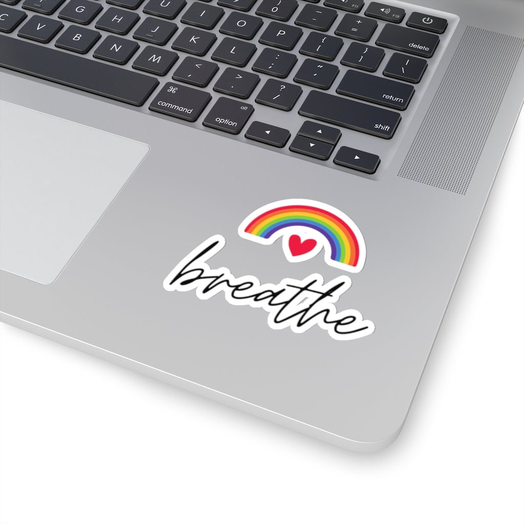 Breathe - Kiss-Cut Sticker