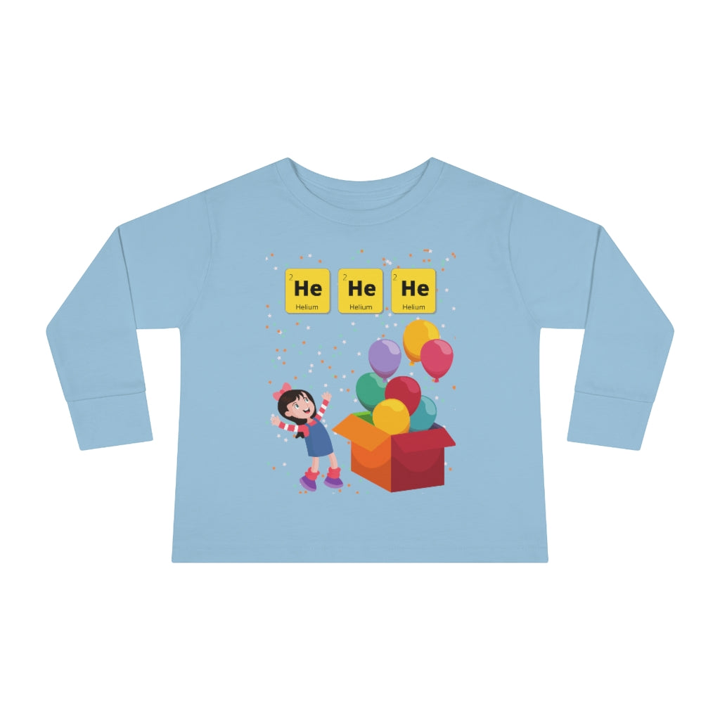HeHeHe - Toddler Long Sleeve T-shirt