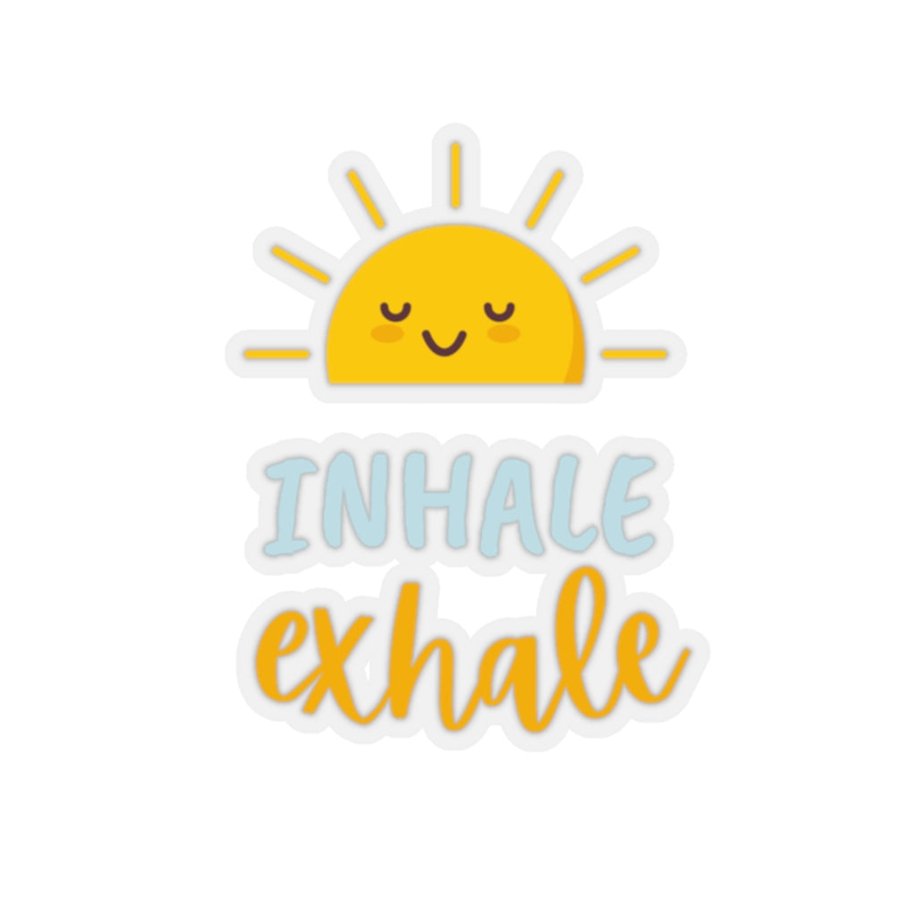 Inhale Exhale - Kiss-Cut Sticker