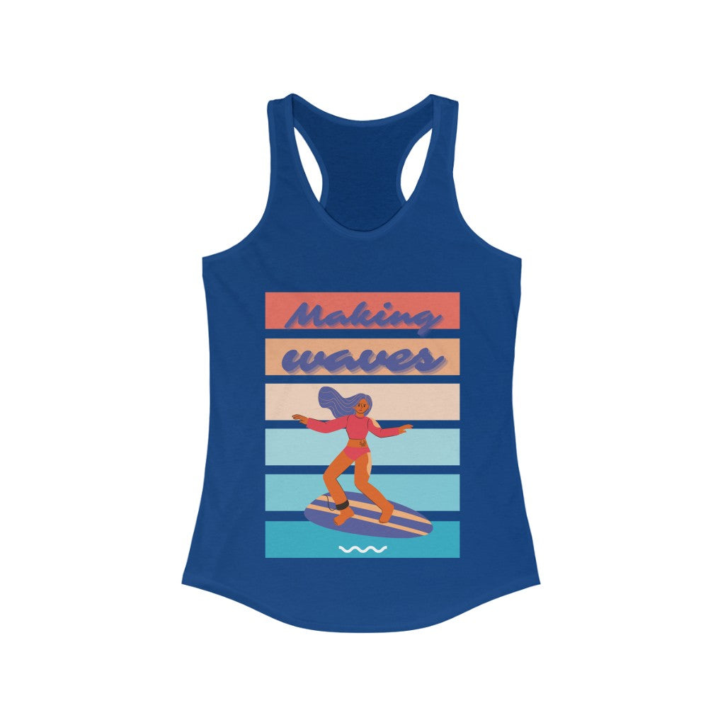 Making Waves - Women's racerback tank