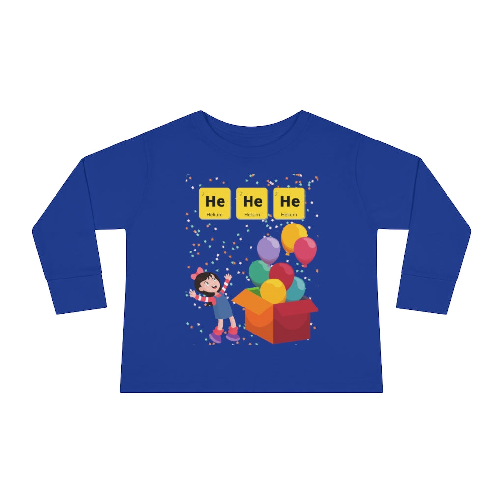 HeHeHe - Toddler Long Sleeve T-shirt