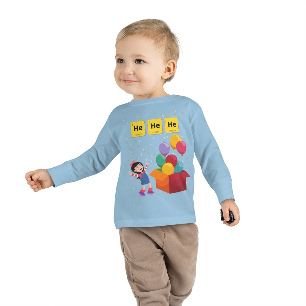 HeHeHe - Toddler Long Sleeve T-shirt