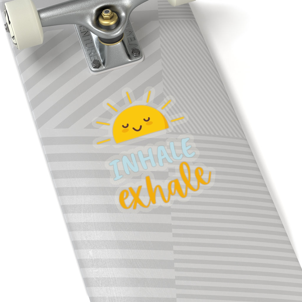 Inhale Exhale - Kiss-Cut Sticker