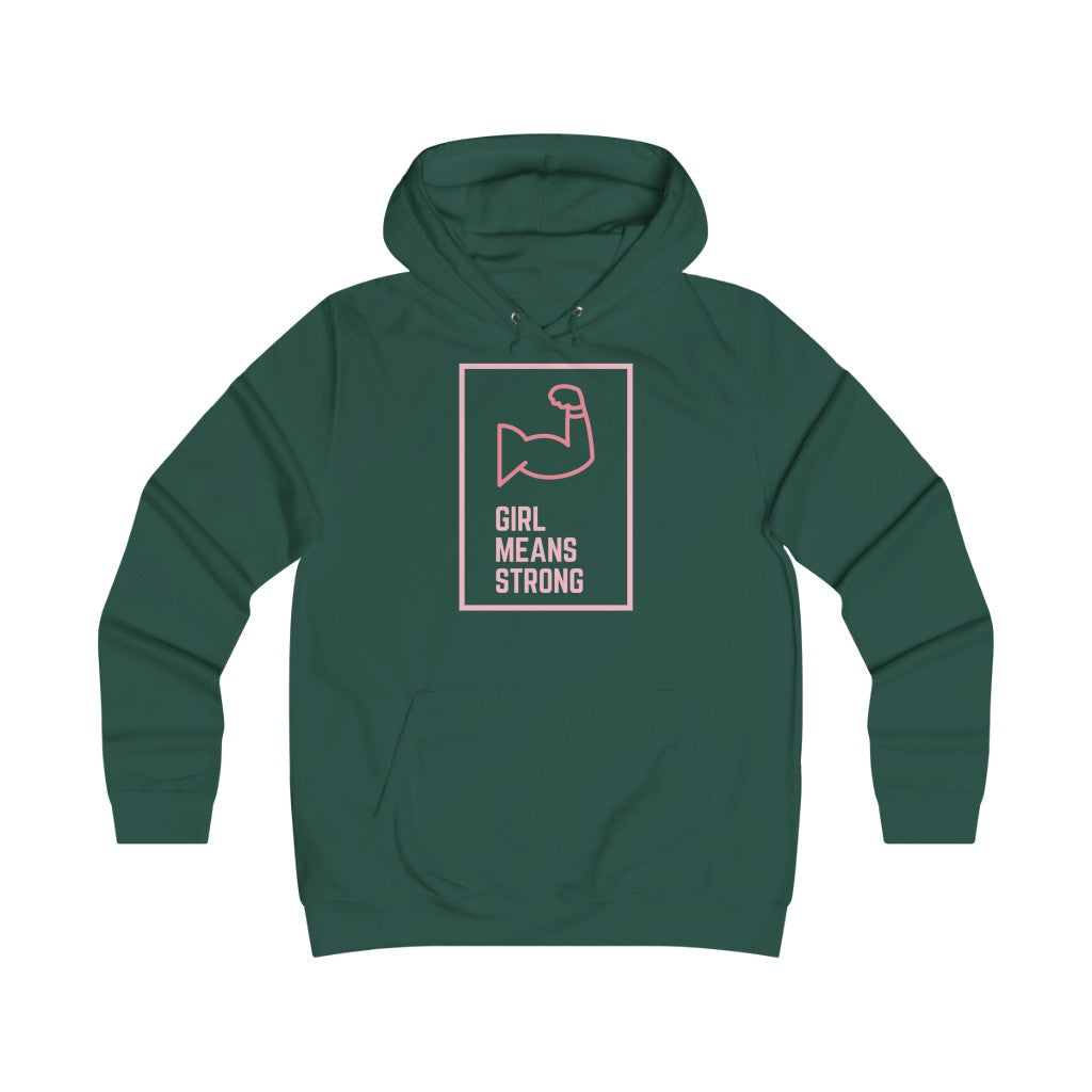 Girl Means Strong - Women's hoodie