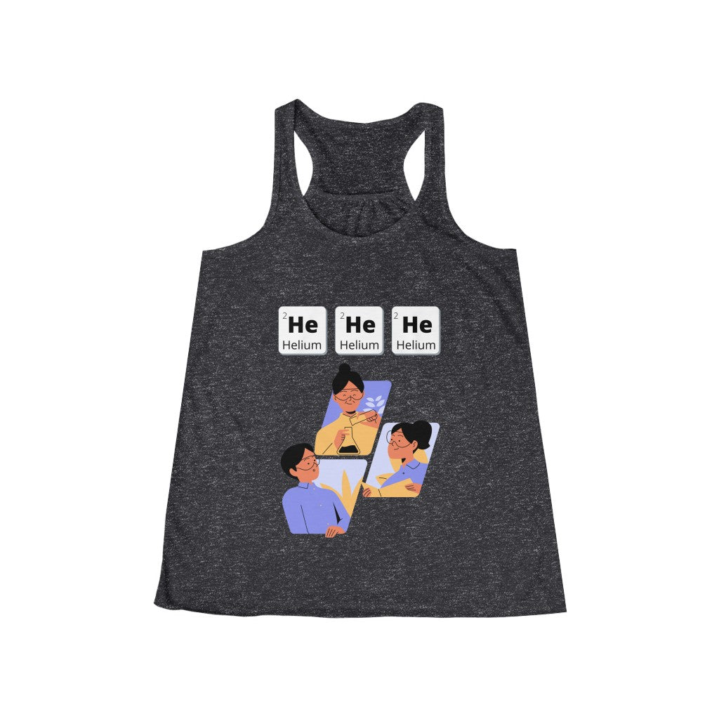 HeHeHe - Women's Flowy Racerback Tank