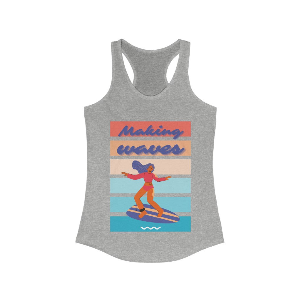Making Waves - Women's racerback tank