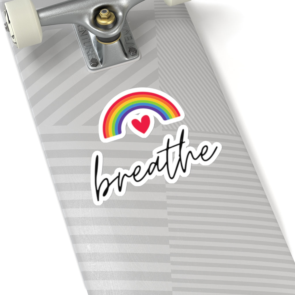 Breathe - Kiss-Cut Sticker