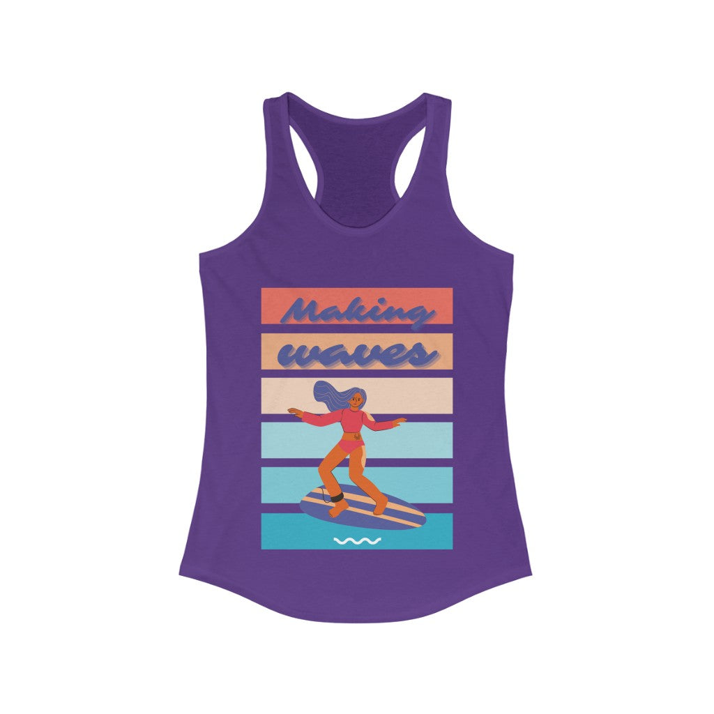 Making Waves - Women's racerback tank