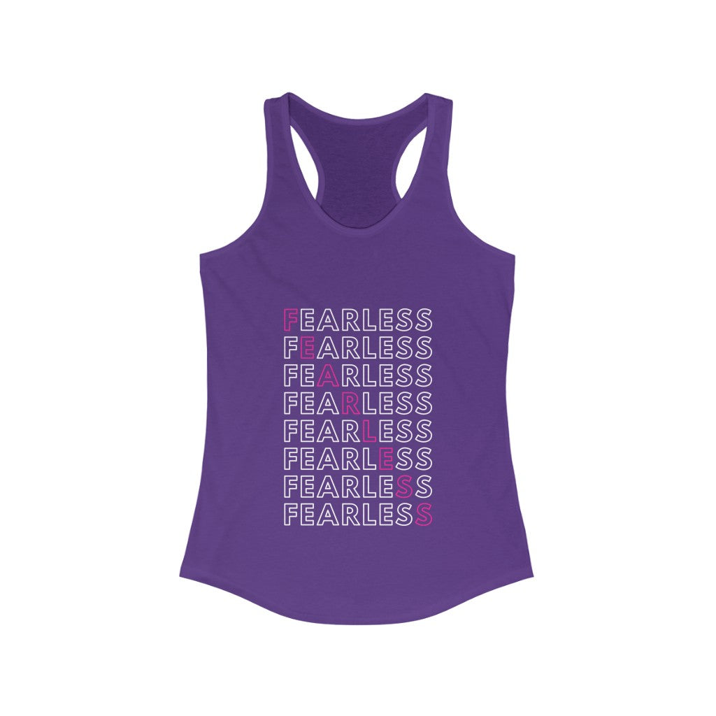 Fearless - Women's racerback tank