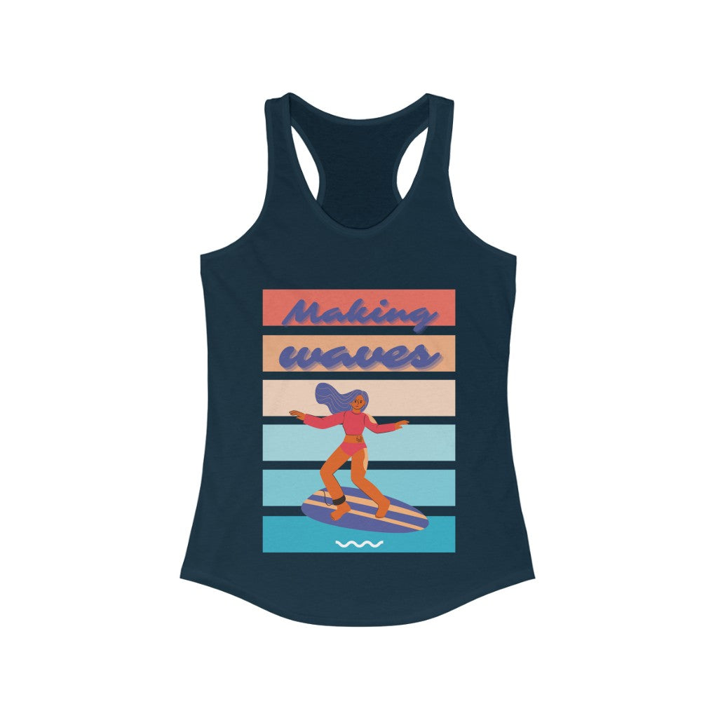 Making Waves - Women's racerback tank