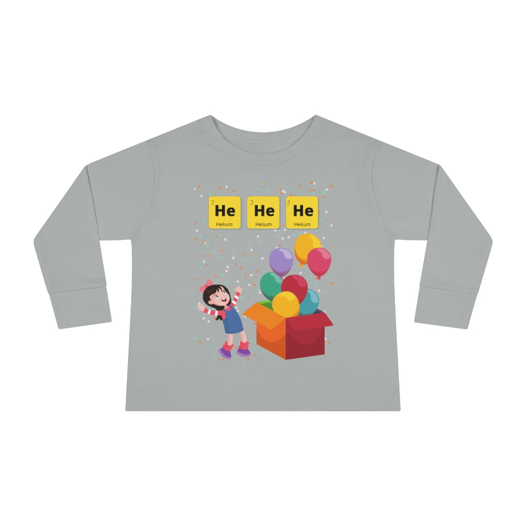 HeHeHe - Toddler Long Sleeve T-shirt