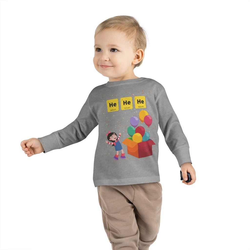 HeHeHe - Toddler Long Sleeve T-shirt