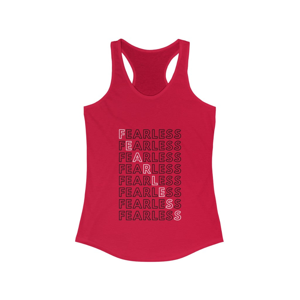Fearless - Women's racerback tank