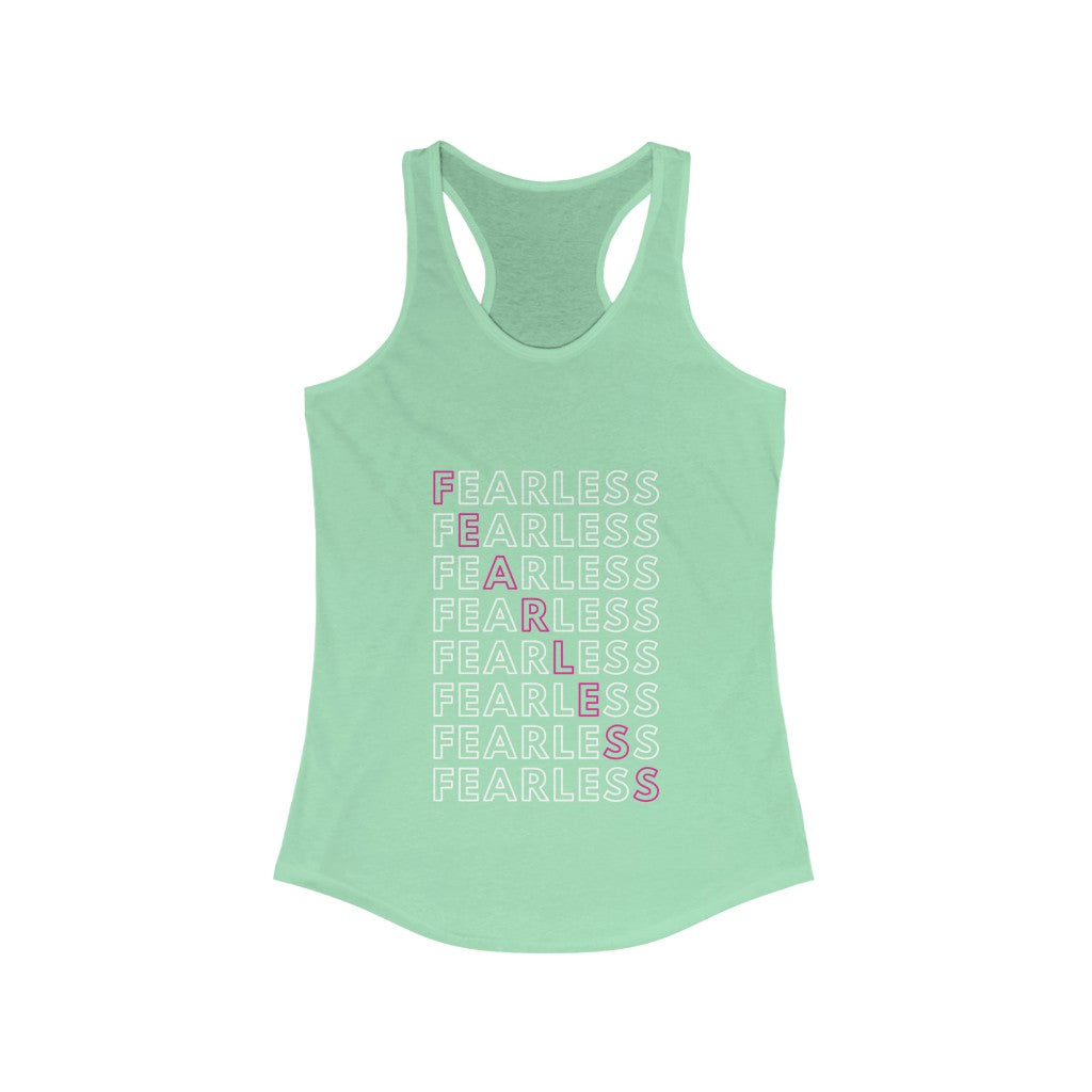 Fearless - Women's racerback tank