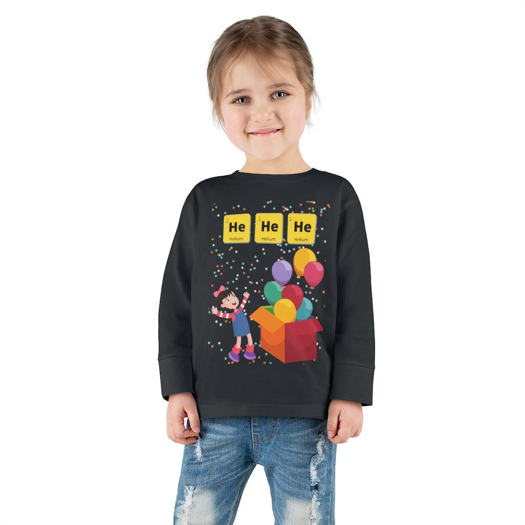 HeHeHe - Toddler Long Sleeve T-shirt