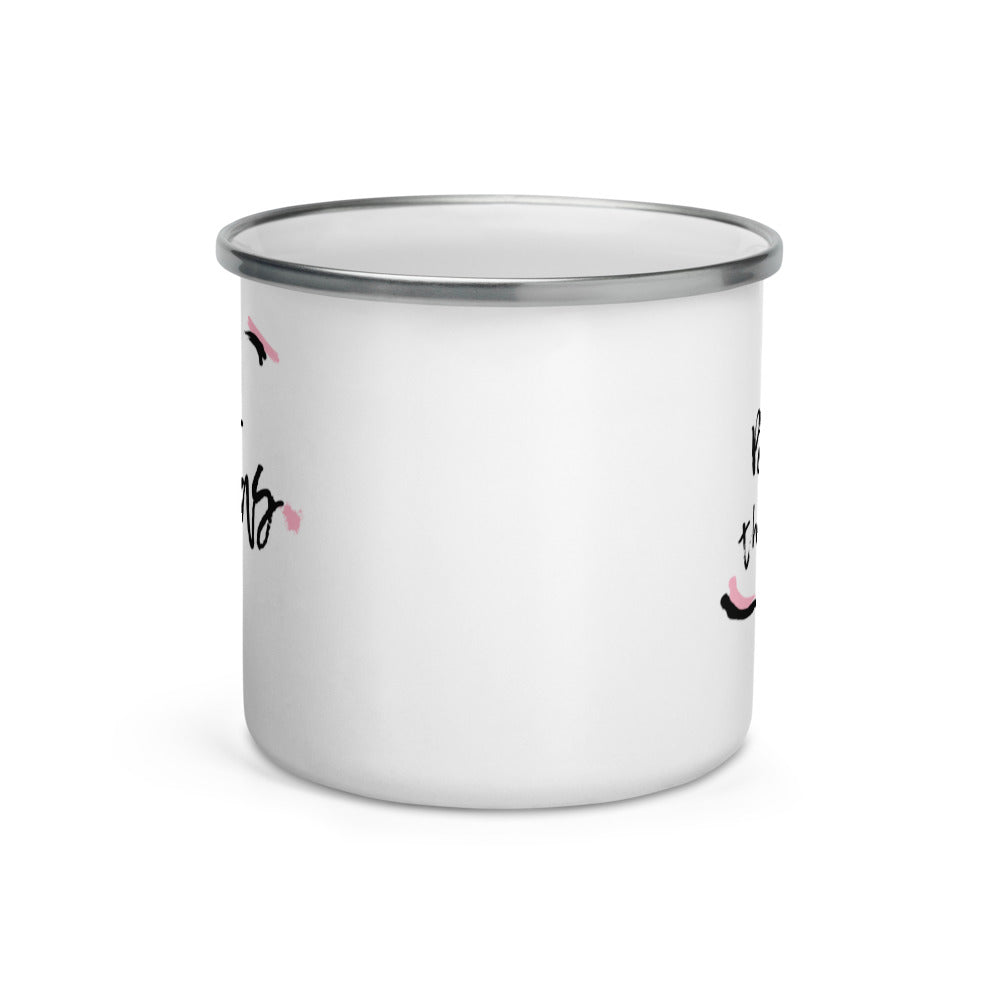 Break the Bias - Enamel Camper Mug
