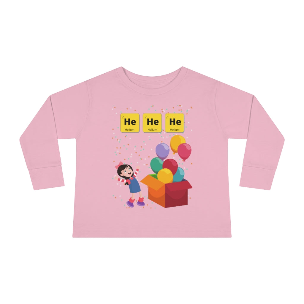 HeHeHe - Toddler Long Sleeve T-shirt