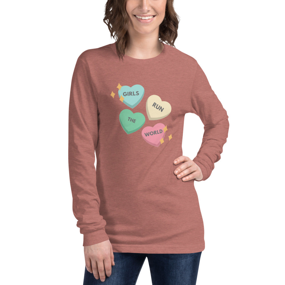Girls Run the World - Women's Long Sleeve T-shirt
