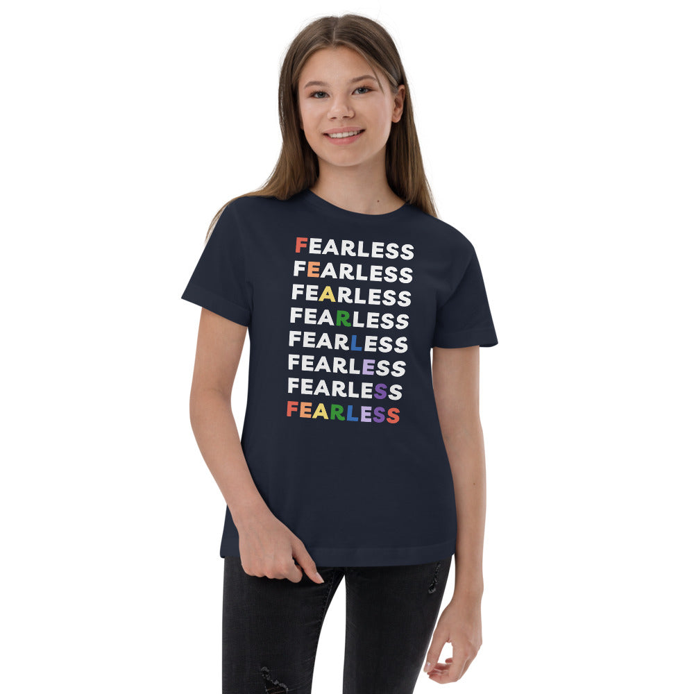 Fearless Rainbow - Kids T-shirt