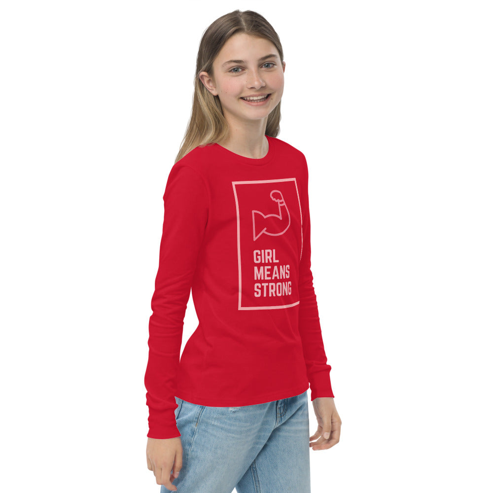 Girl Means Strong - Kids T-shirt