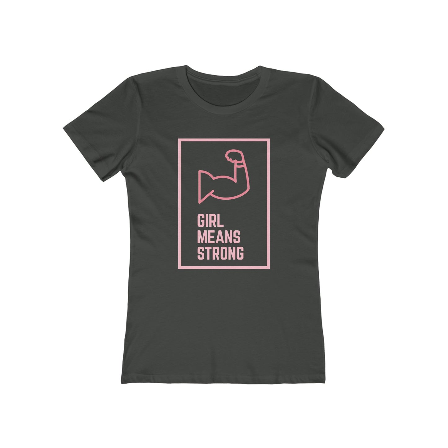 Girl Means Strong - Women's short sleeve T-shirt