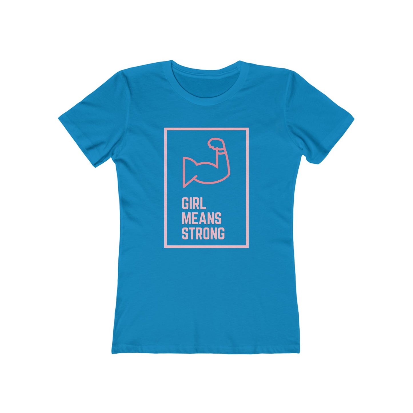 Girl Means Strong - Women's short sleeve T-shirt