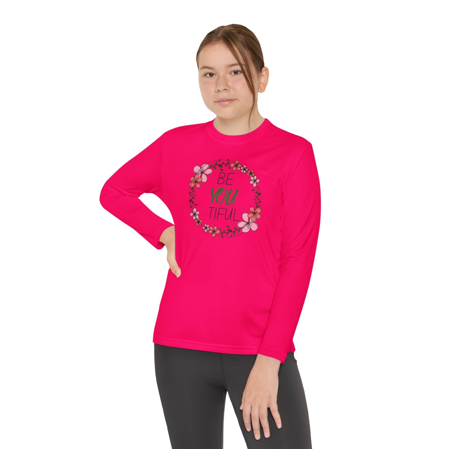 BeYOUtiful - Youth Long Sleeve Competitor Tee