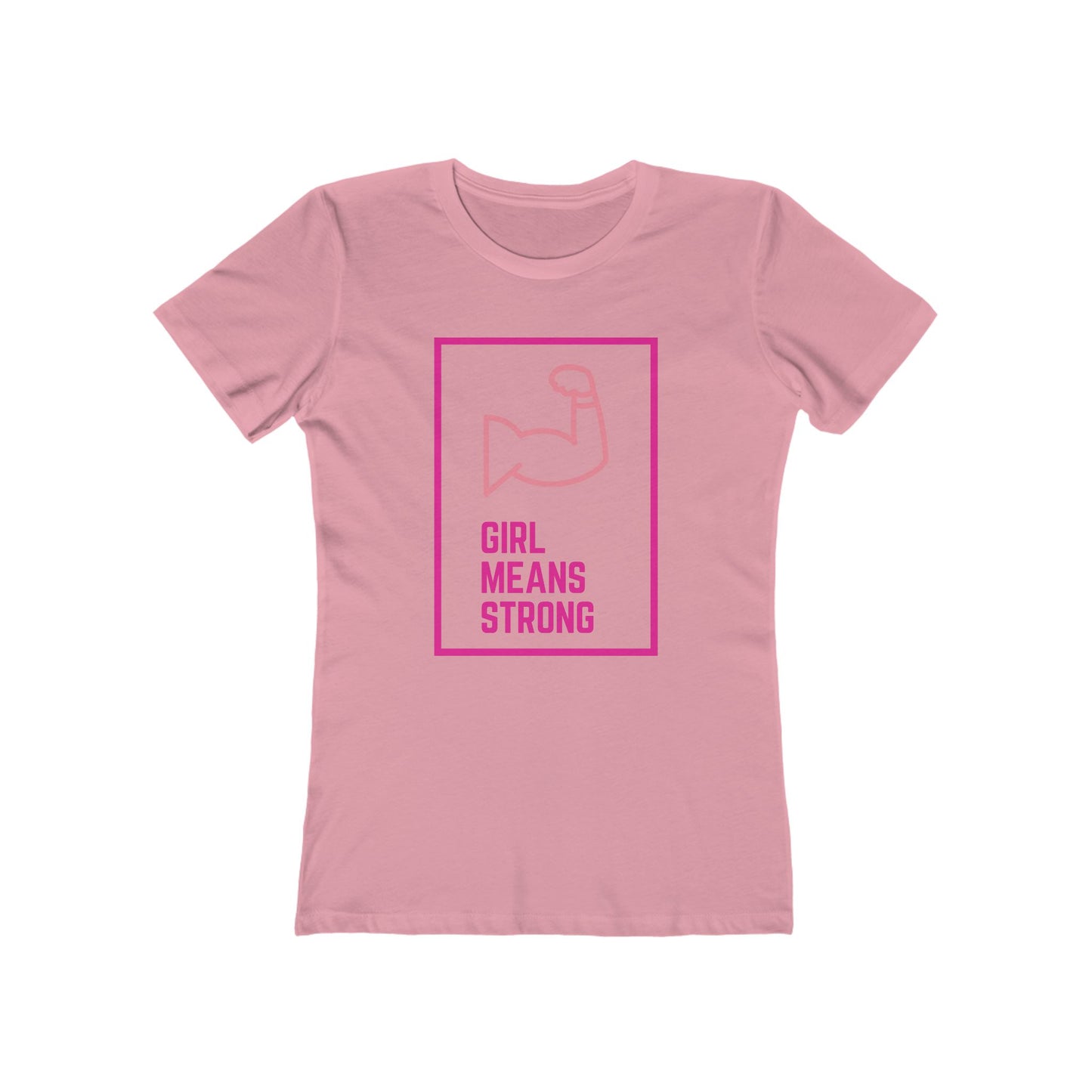 Girl Means Strong - Women's short sleeve T-shirt