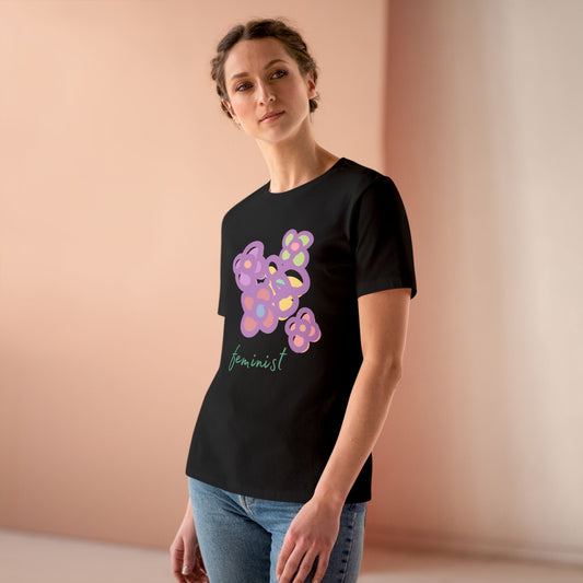 Floral Feminist - Women's T-shirt