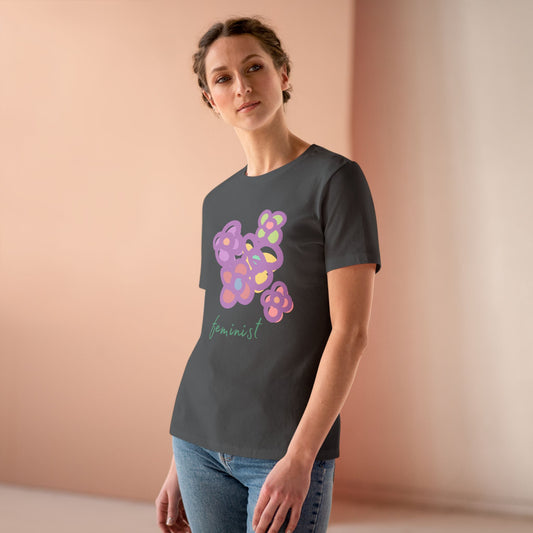 Floral Feminist - Women's T-shirt